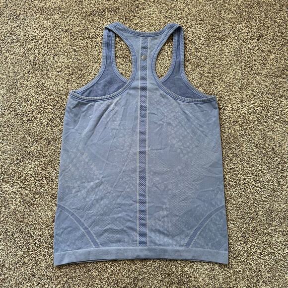 Lululemon Swiftly Tech blue sleeveless tank top size 8 - Picture 6 of 11